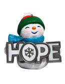 Hallmark Season Of Hope - Snowman Keepsake Ornament 2023 QGO2659