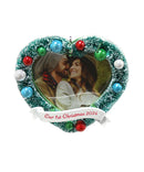 Hallmark Our 1st Christmas - Photo Holder Keepsake Ornament 2024 QGO2711