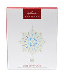 Hallmark 2023 Snowflake - Keepsake Ornament 2023 QGO2957