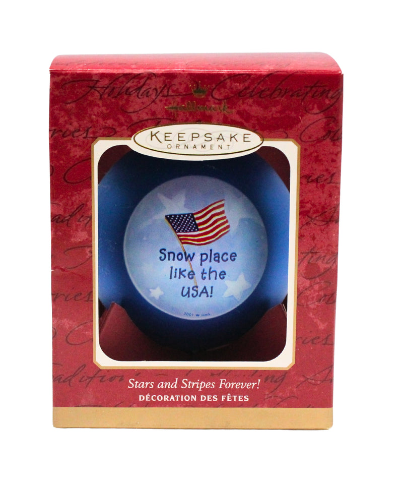 Hallmark Ornament: 2001 Stars and Stripes Forever! | QHB2892