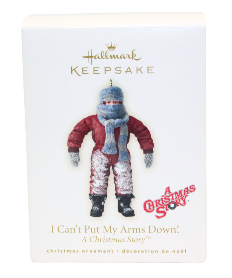 Hallmark Ornament: 2007 I Can't Put My Arms Down! | QHC4049 | A Christmas Story