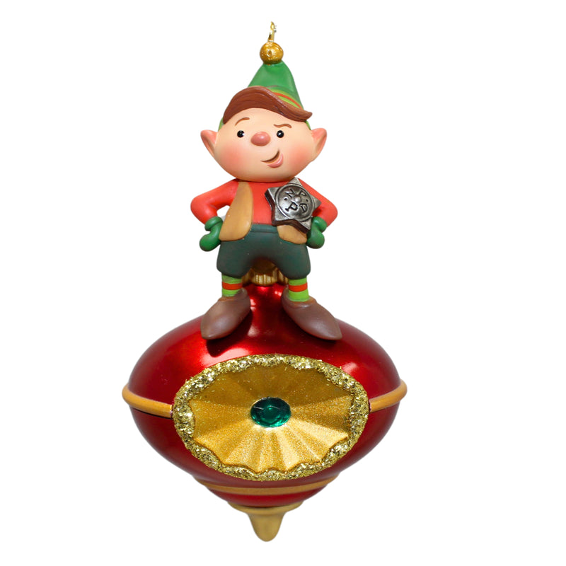 Hallmark Ornament: 2008 Peek-Buster Elf | QHF3024