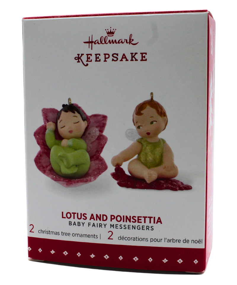 Hallmark Ornament: 2015 Lotus and Poinsetta | QHG1207