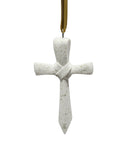 Hallmark Never Failing Love - Porcelain Cross Keepsake Ornament 2023 QHX3047