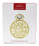 Hallmark Our Engagement - Keepsake Ornament 2024 QHX3061