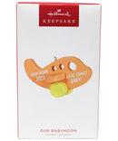 Hallmark Our Babymoon - Airplane Keepsake Ornament 2023 QHX3099