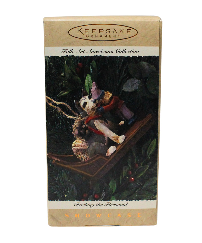 Hallmark Ornament: 1995 Fetching the Firewood  | QK1057