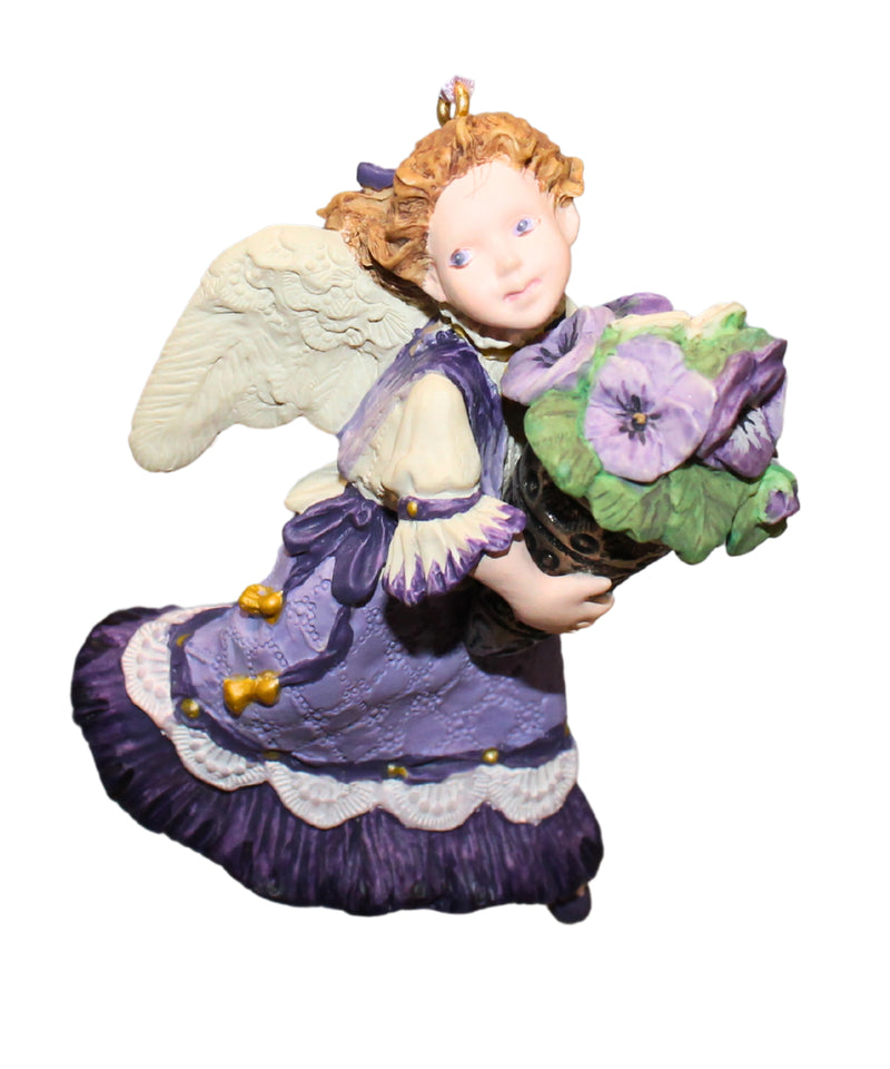 Hallmark Ornament: 1996 Pansy Angel  | QK1171