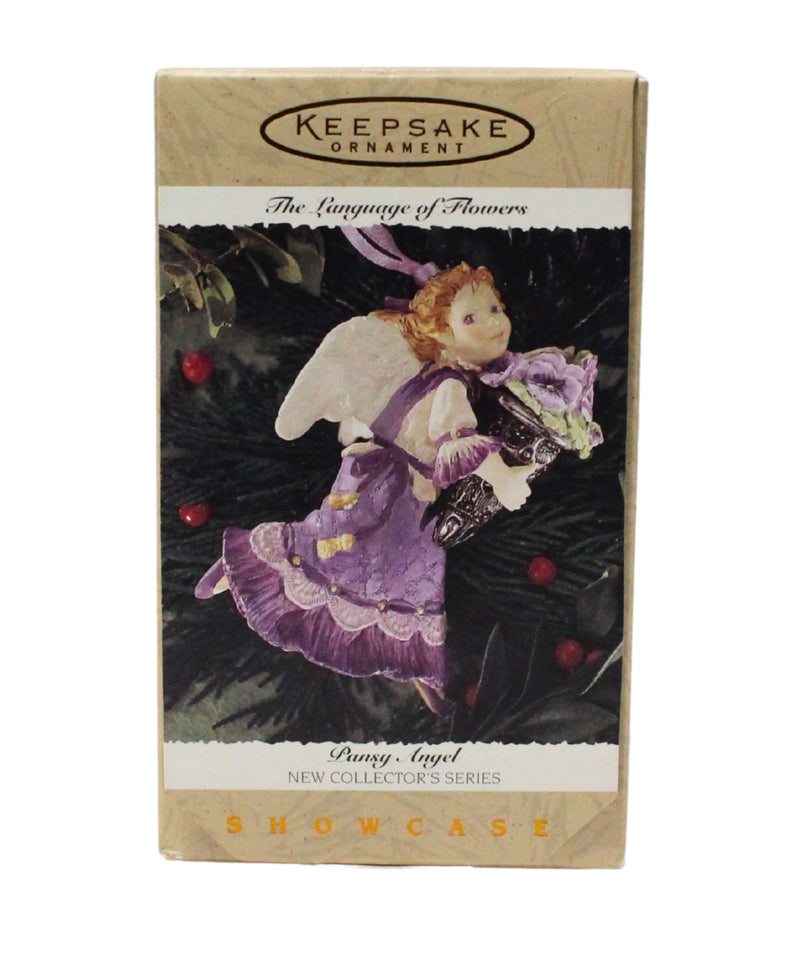 Hallmark Ornament: 1996 Pansy Angel  | QK1171