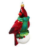 Hallmark Regal Red Bird - Blown Glass Keepsake Ornament 2020 QK1421