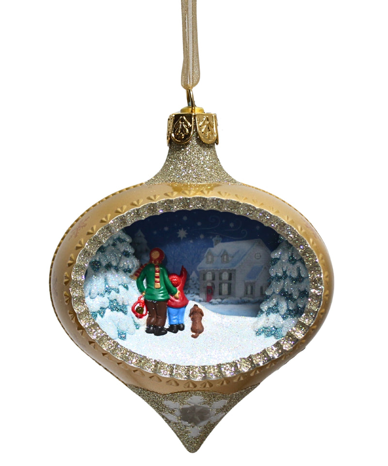 Hallmark Ornament: 2005 Illuminations Watching for Santa | QLM7925