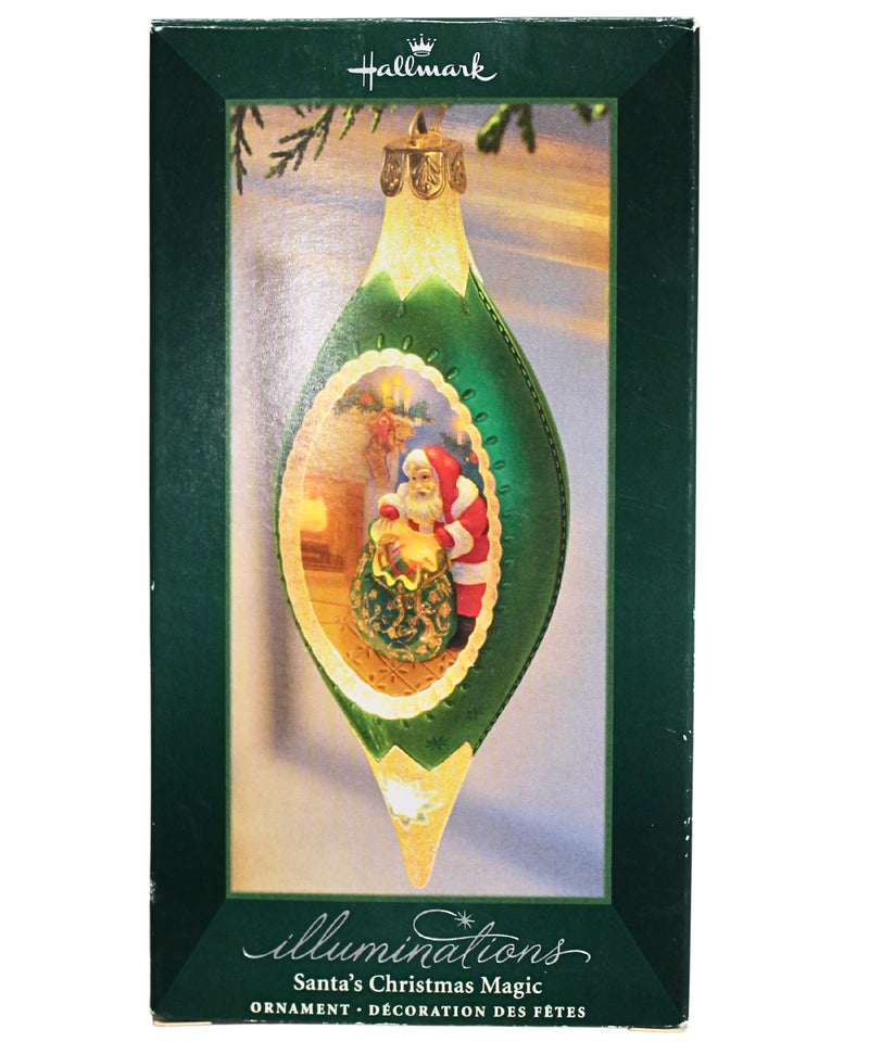 Hallmark Ornament: 2005 Illuminations Santa's Christmas Magic | QLM7952
