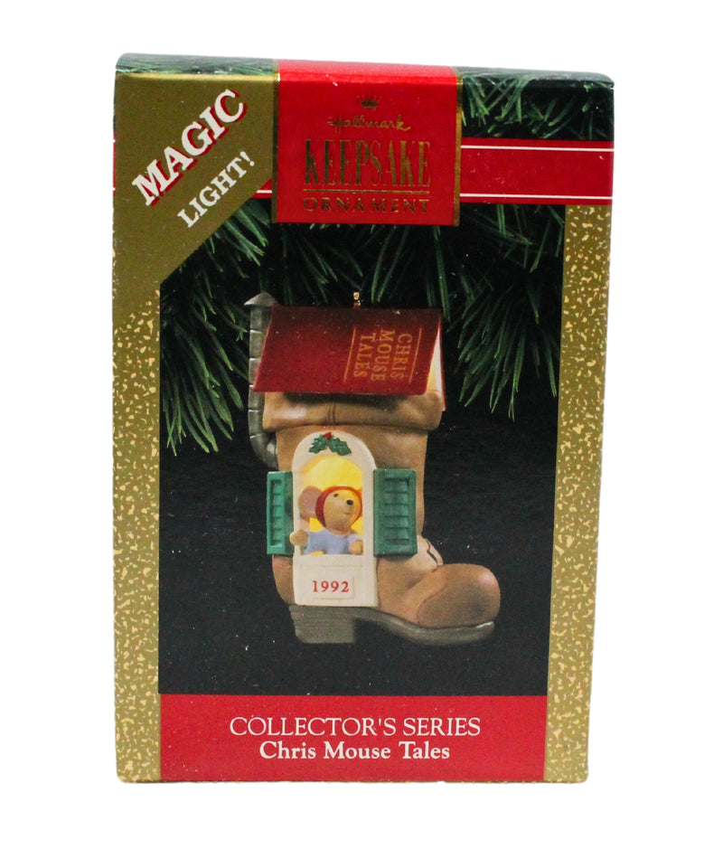 Hallmark Ornament: 1992 Chris Mouse Tales  | QLX7074