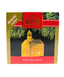 Hallmark Ornament: 1991 Festive Brass Church | QLX7179
