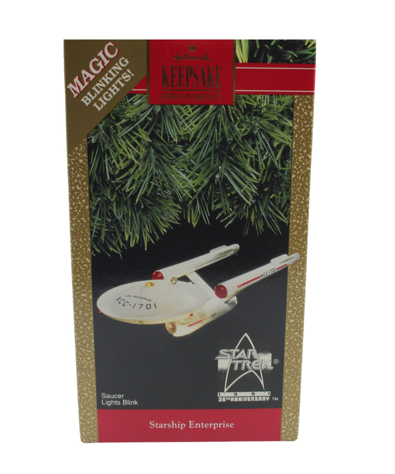 Hallmark Ornament: 1991 Starship Enterprise | QLX7199 | Star Trek