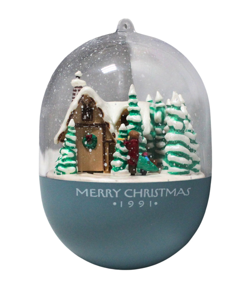 Hallmark Ornament: 1991 Bringing Home the Tree | QLX7249