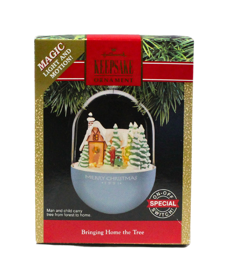 Hallmark Ornament: 1991 Bringing Home the Tree | QLX7249