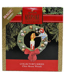 Hallmark Ornament: 1990 Chris Mouse Wreath | QLX7296