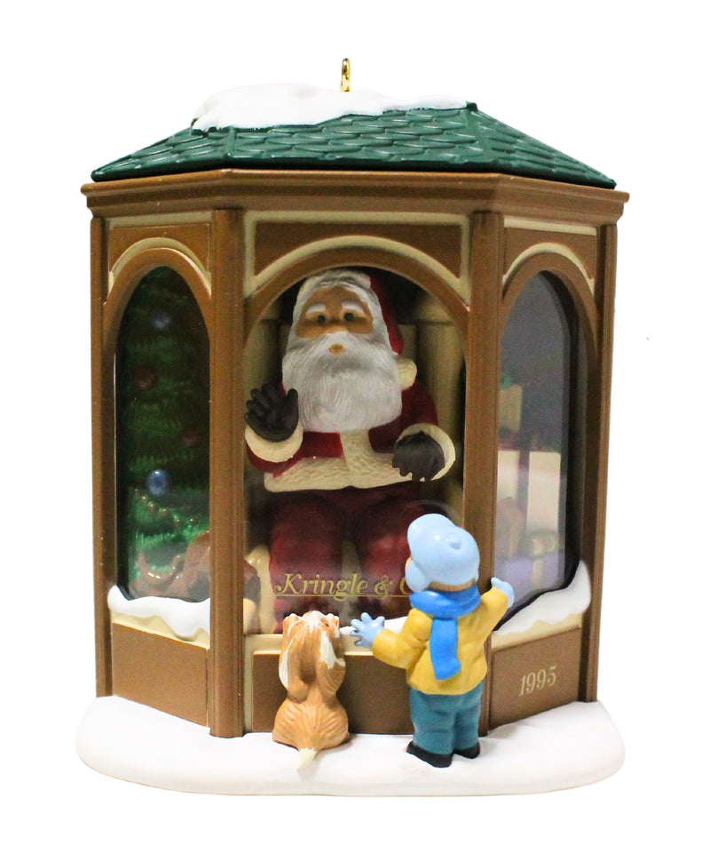 Hallmark Ornament: 1995 Coming to See Santa  | QLX7369