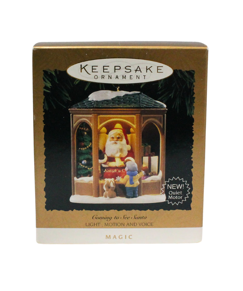 Hallmark Ornament: 1995 Coming to See Santa  | QLX7369