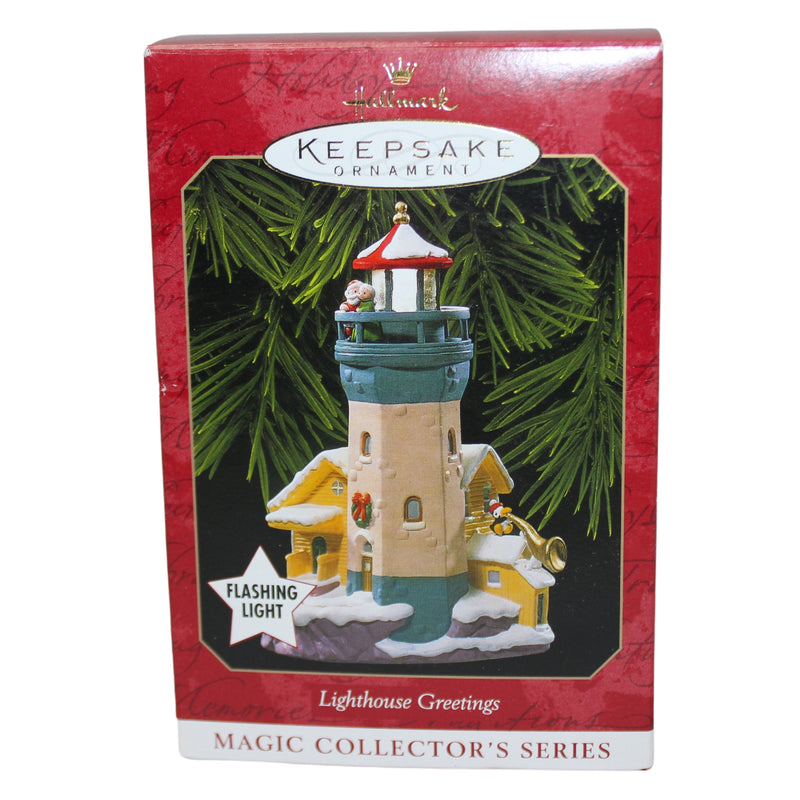 Hallmark Ornament: 1999 Lighthouse Greetings | QLX7379