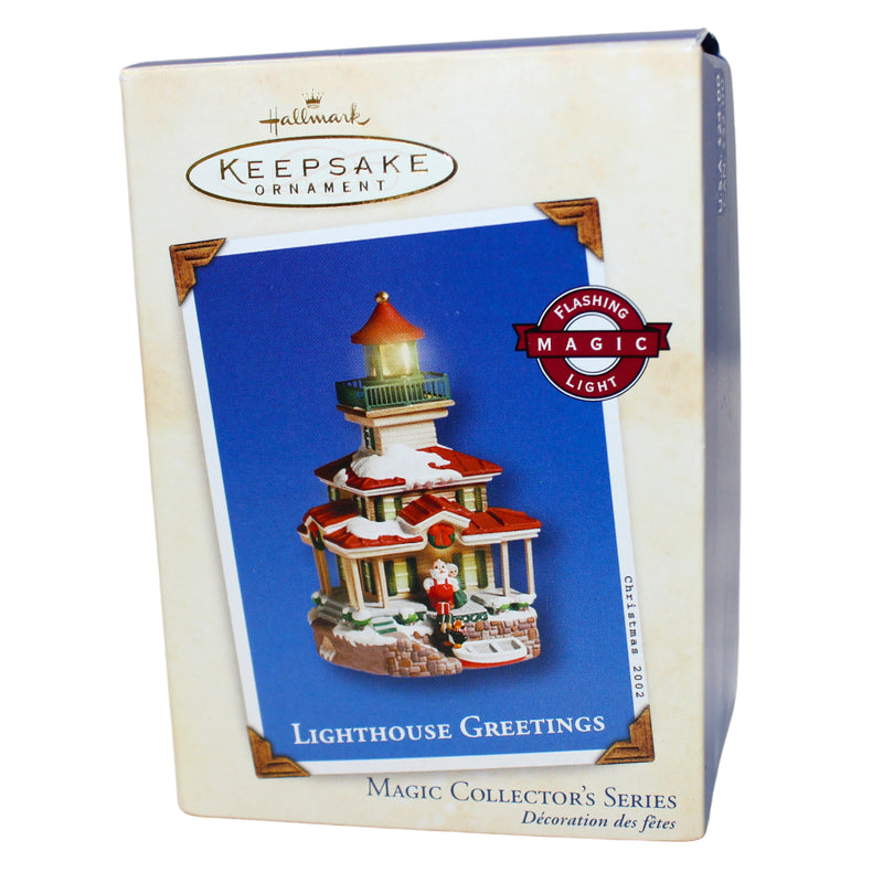 Hallmark Ornament: 2002 Lighthouse Greetings | QLX7646