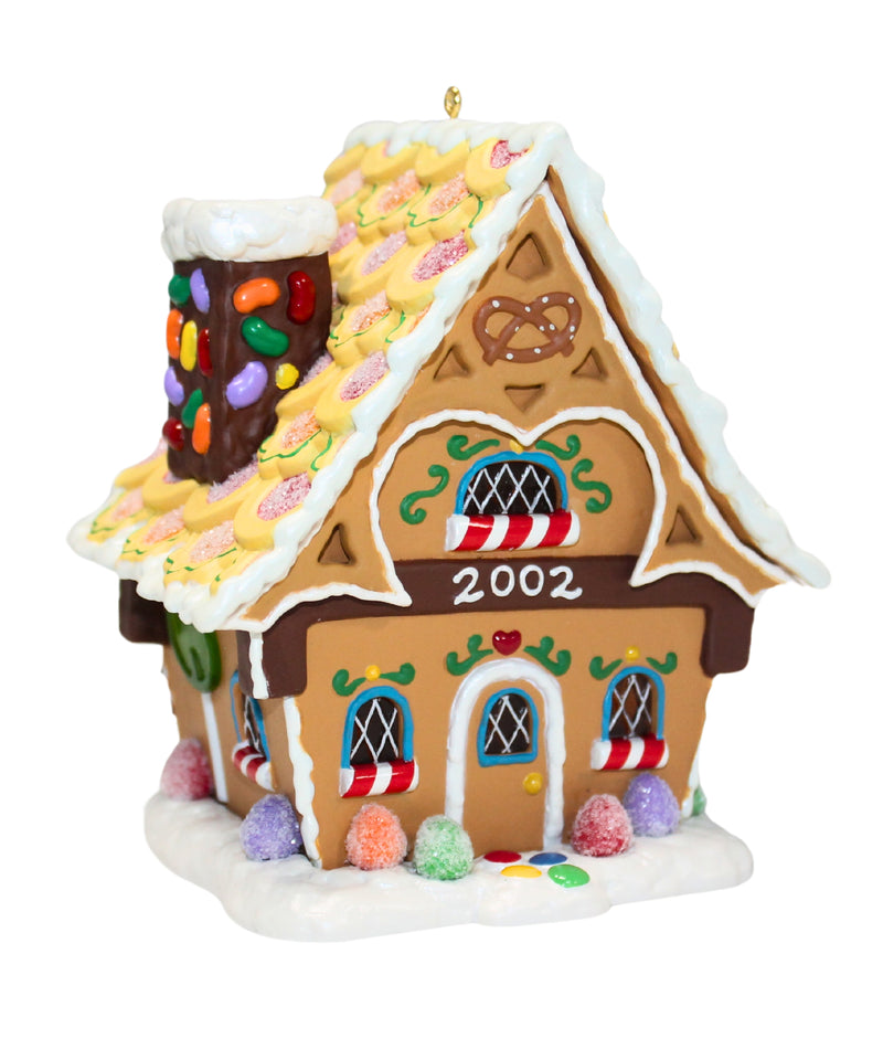 Hallmark Ornament: 2002 Gingerbread Cottage | QLX7683