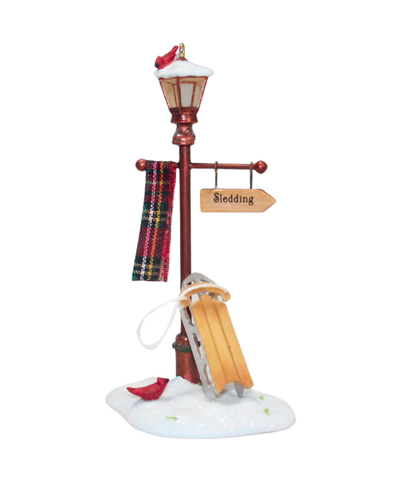 Hallmark Ornament: 2007 Lamppost Sign | QP1229