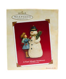 Hallmark Ornament: 2003 A Very Merry Snowman  | QP1417