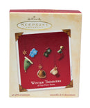Hallmark Ornament: 2003 Winter Trimmers - A Visit From Santa | QP1497