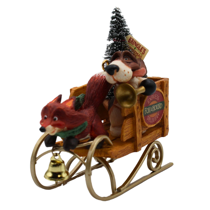 Hallmark Ornament: 2007 Fox & Hound Delivery | QP1929