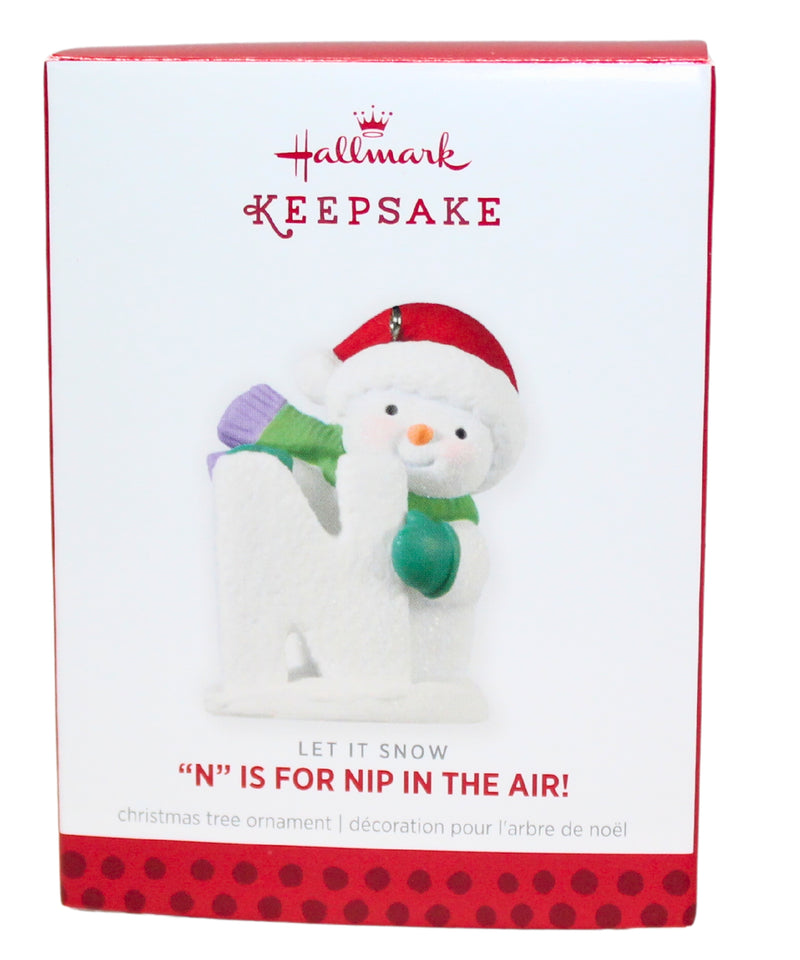 Hallmark Ornament: 2013 "N" is for Nip in the Air! | QRP5932