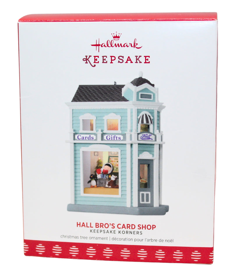 Hallmark Ornament: 2017 Hall Bro's Card Shop | QRP5962