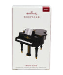 Hallmark I'm So Glad - Grand Piano Keepsake Ornament 2019 QSM7819