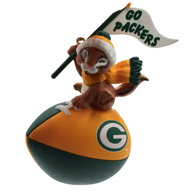 Hallmark Ornament: 1999 NFL Collecton: Fan on Packers Ball! | QSR5237