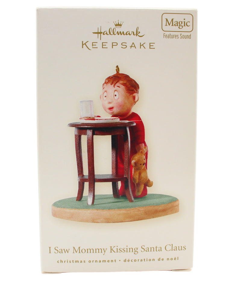 Hallmark Ornament: 2008 I Saw Mommy Kissing Santa Claus | QSR8021 | Sound