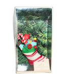 Hallmark Ornament: 1981 A Well Stocked Stocking  | QX1547