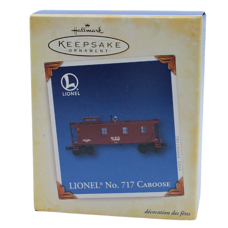 Hallmark Ornament: 2005 Lionel No. 717 Caboose | QX2122