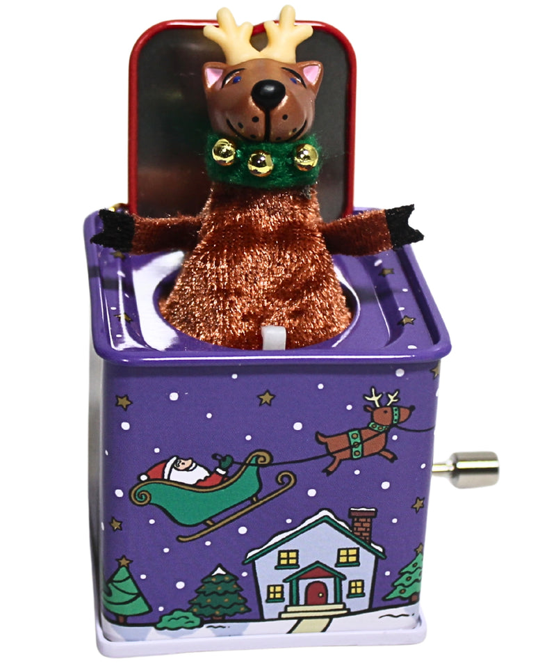 Hallmark Ornament: 2005 Pop! Goes the Reindeer- Jack in the Box