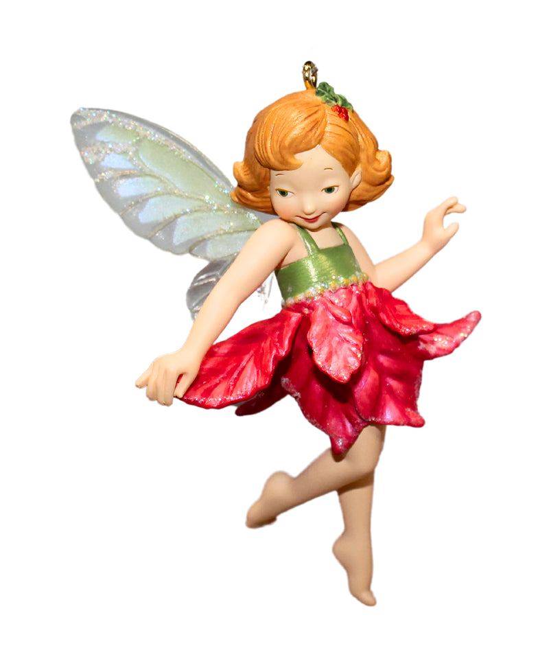 Hallmark Ornament: 2005 Poinsettia Fairy | QX2145