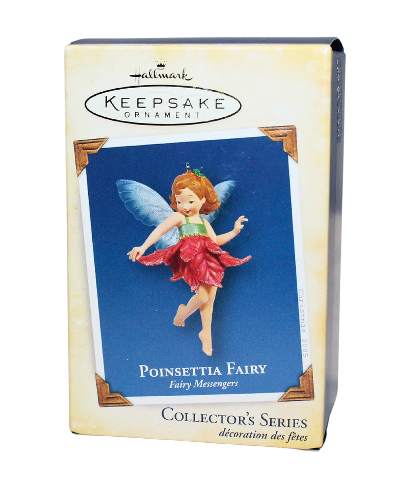 Hallmark Ornament: 2005 Poinsettia Fairy | QX2145