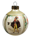 Hallmark Norman Rockwell Art - Glass Keepsake Ornament 1990 QX2296