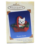 Hallmark Puppy Love - 15th in Series Keepsake Ornament 2005 QX2312