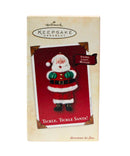Hallmark Ornament: 2002 Tickle, Tickle Santa! | QX2826
