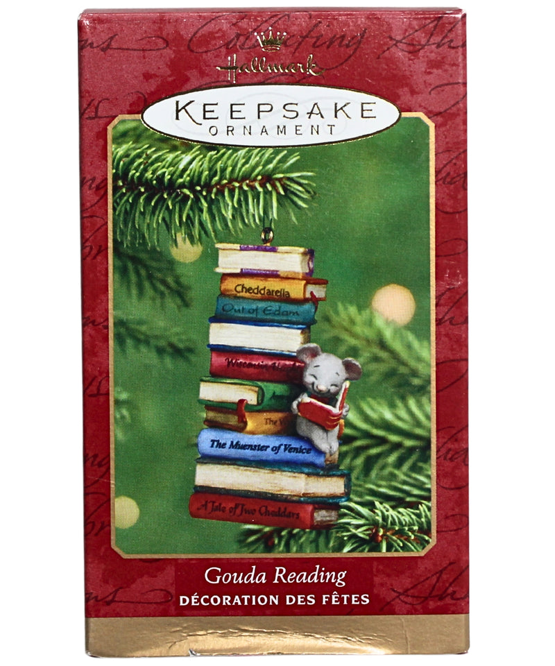 Hallmark Ornament: 2001 Gouda Reading | QX2855