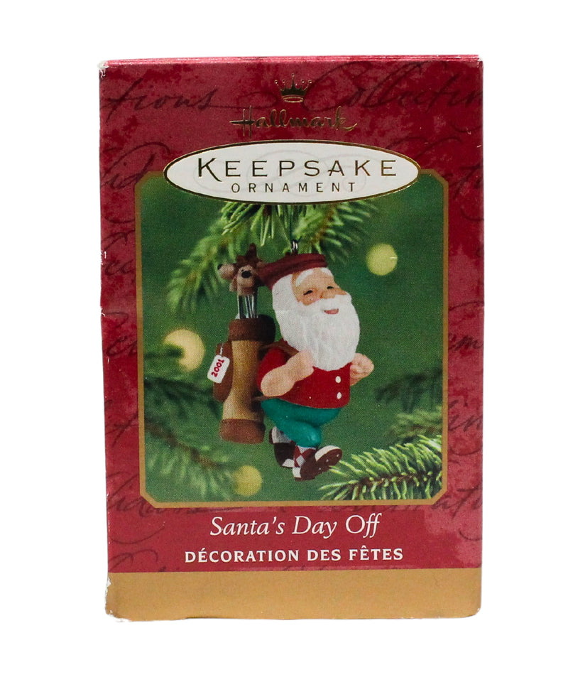 Hallmark Ornament: 2001 Santa's Day Off | QX2872