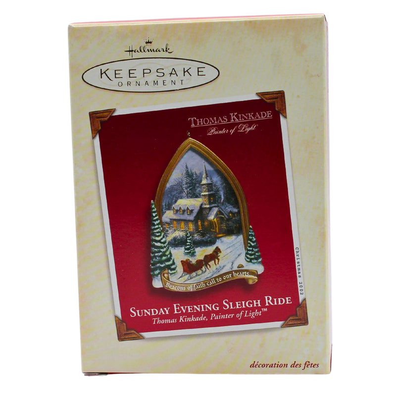 Hallmark Ornament: 2002 Sunday Evening Sleigh Ride | QX2903