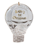 Hallmark Ornament: 1990 Baby's First Christmas | QX3036