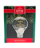 Hallmark Ornament: 1990 Baby's First Christmas | QX3036