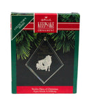 Hallmark Ornament: 1991 Eight Maids A-Milking  | QX3089